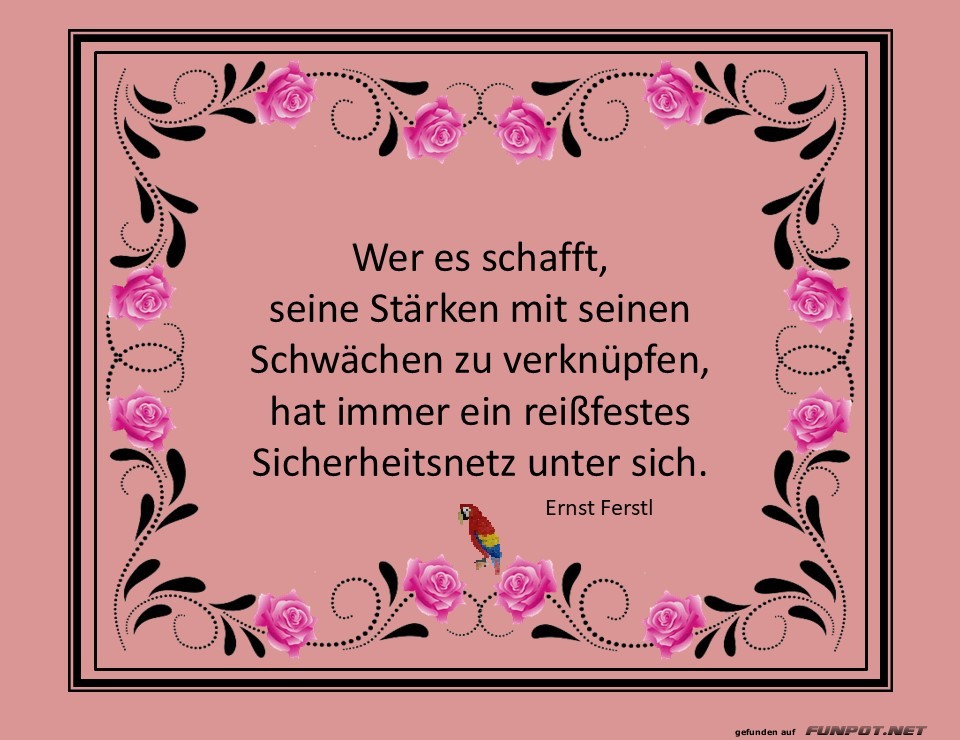 Wer es schafft