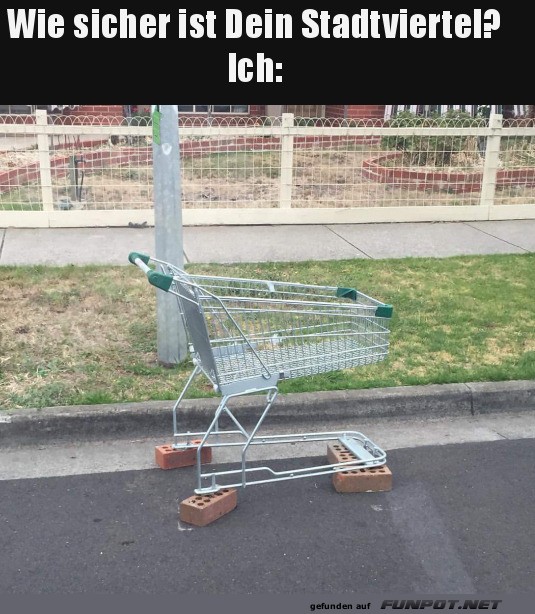 Einkaufswagen-Sicherheitssystem Einkaufswagen-Sicherheitssystem