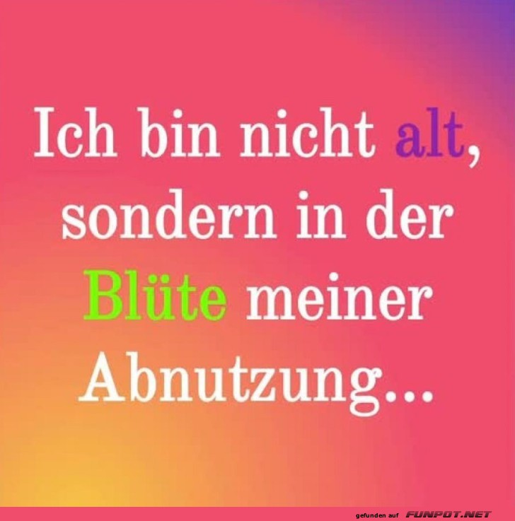 Blte meiner Abnutzung
