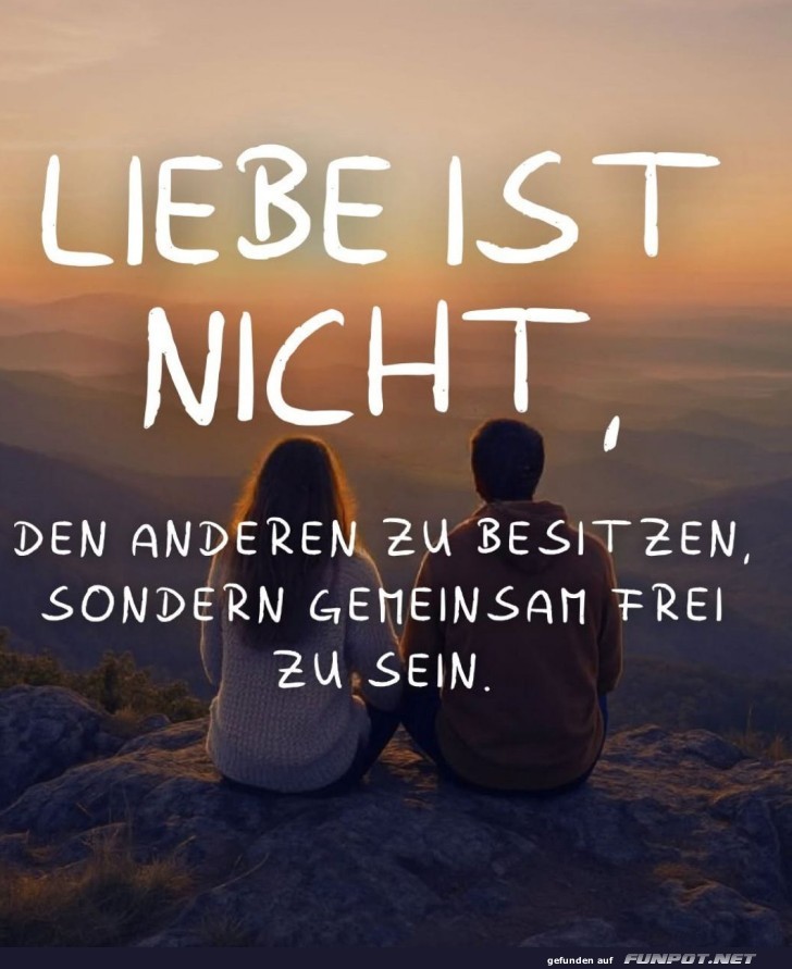 Liebe ist: Nicht an der Leine fhren!