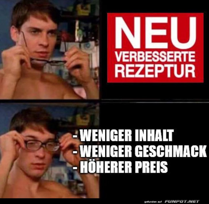 Neue Rezeptur, gleiche Enttuschung!