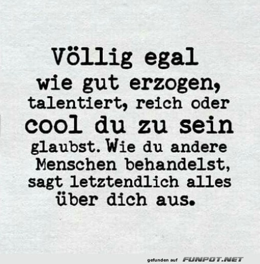Echte Coolness: Mehr als Oberflchlichkeiten