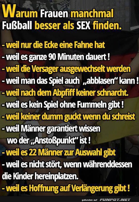 Warum Frauen Fuball lieben
