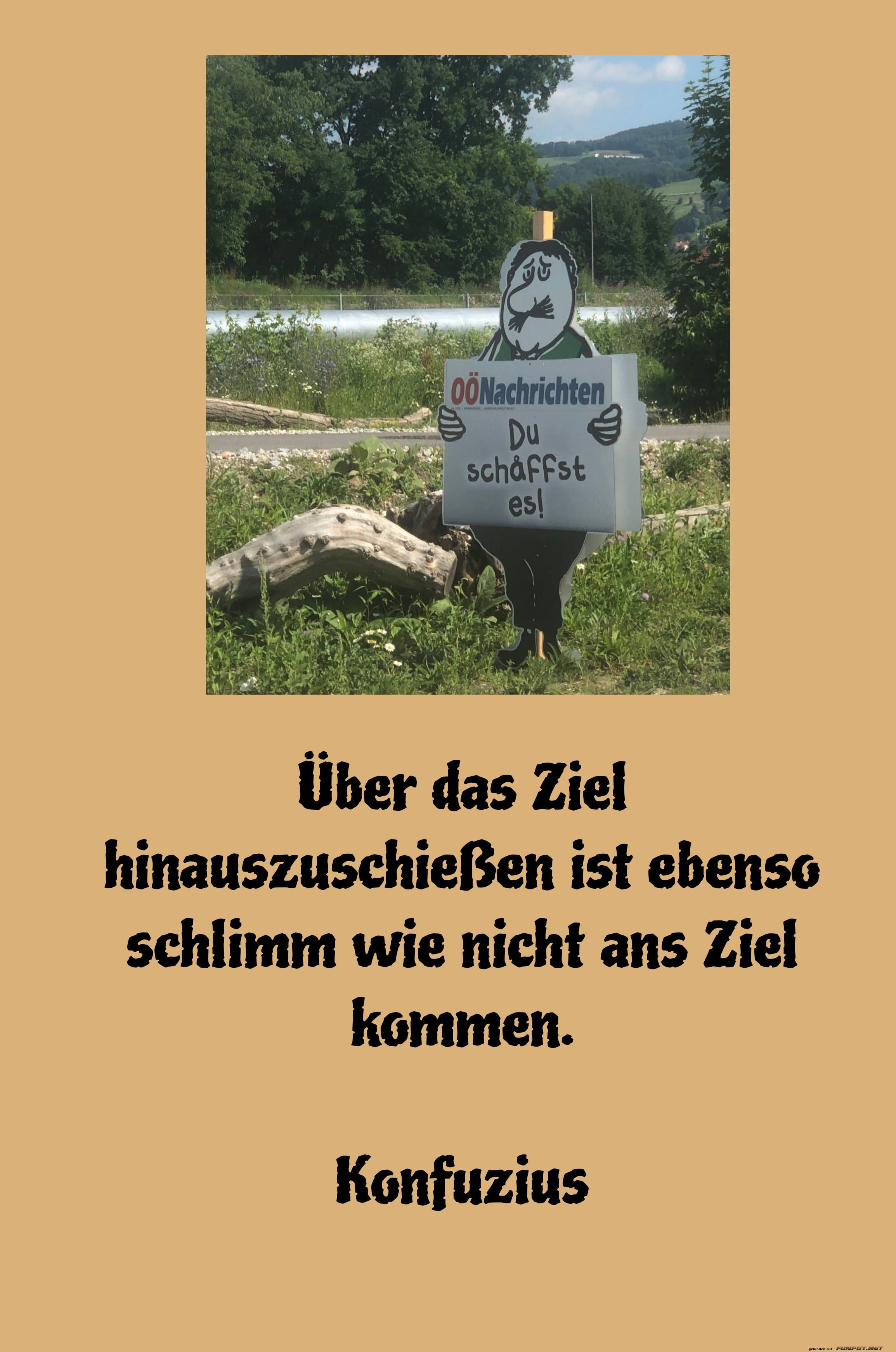 ber das ziel