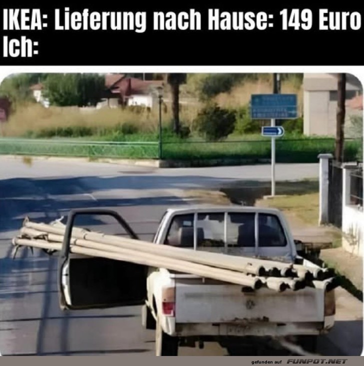 DIY Lieferung: Sparen oder Risiko?