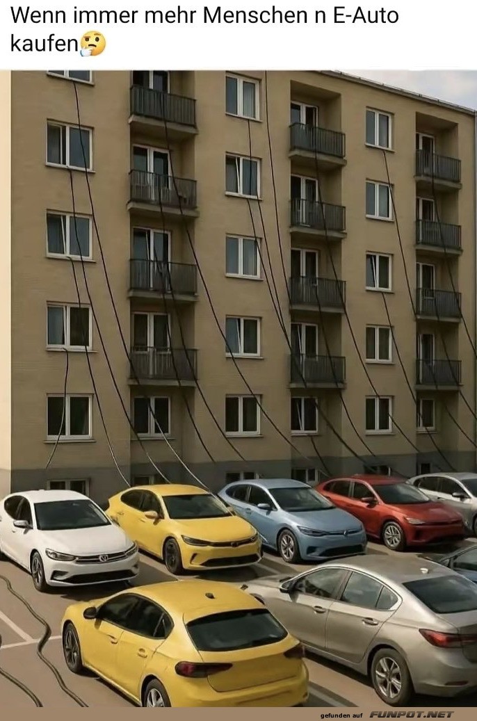 Parkplatz voller Balkonkraftwerke? Parkplatz voller Balkonkraftwerke?