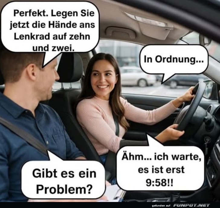 Fahrerlehrer-Logik auf Zeitreise Fahrerlehrer-Logik auf Zeitreise