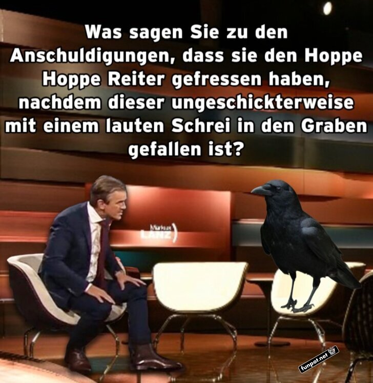 Krhe im Kreuzverhr!