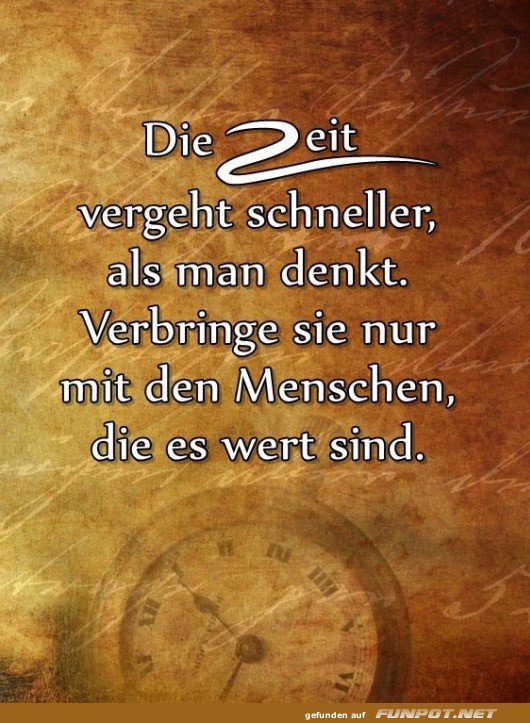 Zeitreisende Entschleunigung