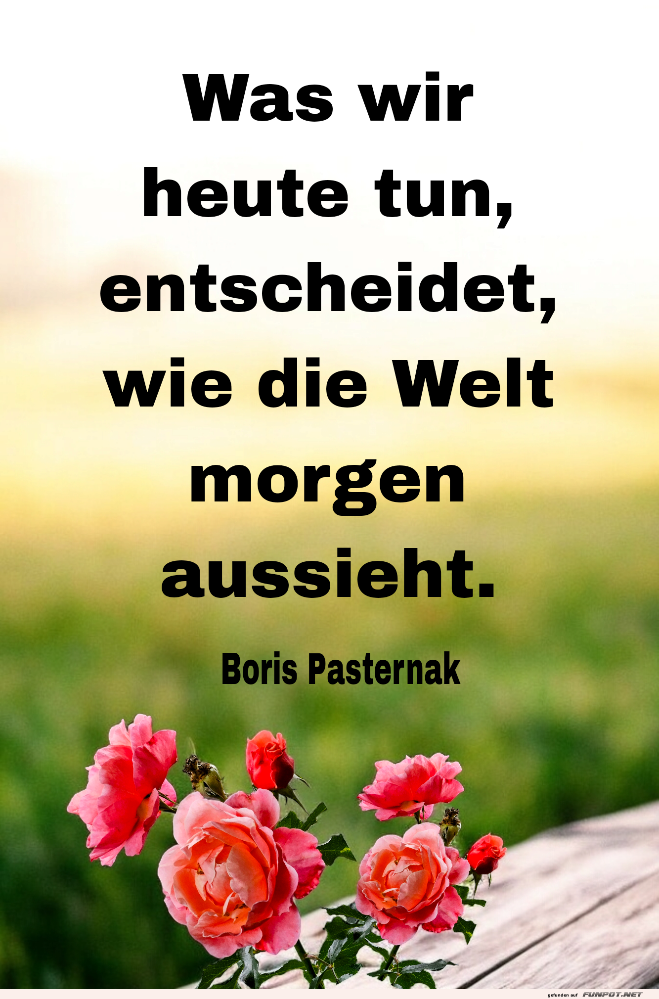 was wir heute tun
