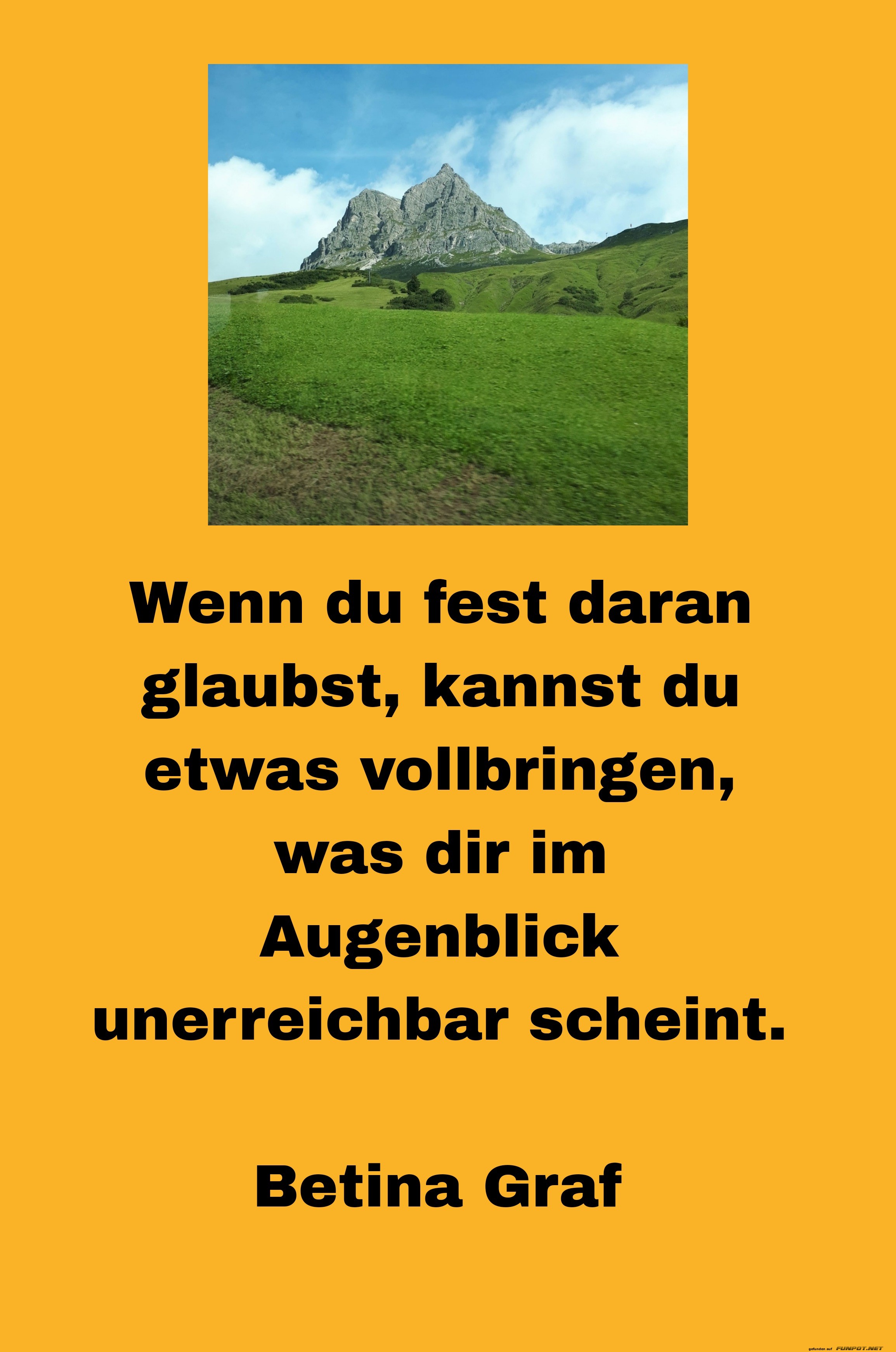 wenn du fest daran glaubst wenn du fest daran glaubst