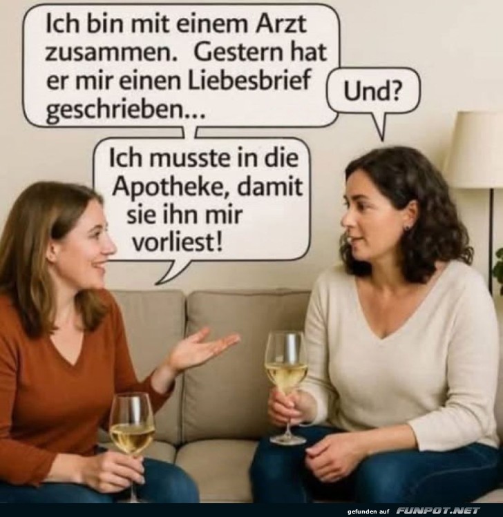 Liebesbriefe und Apotheken