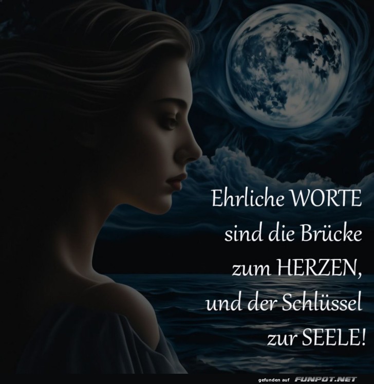 Mondschein-Gedanken: Worte mit Tiefgang Mondschein-Gedanken: Worte mit Tiefgang