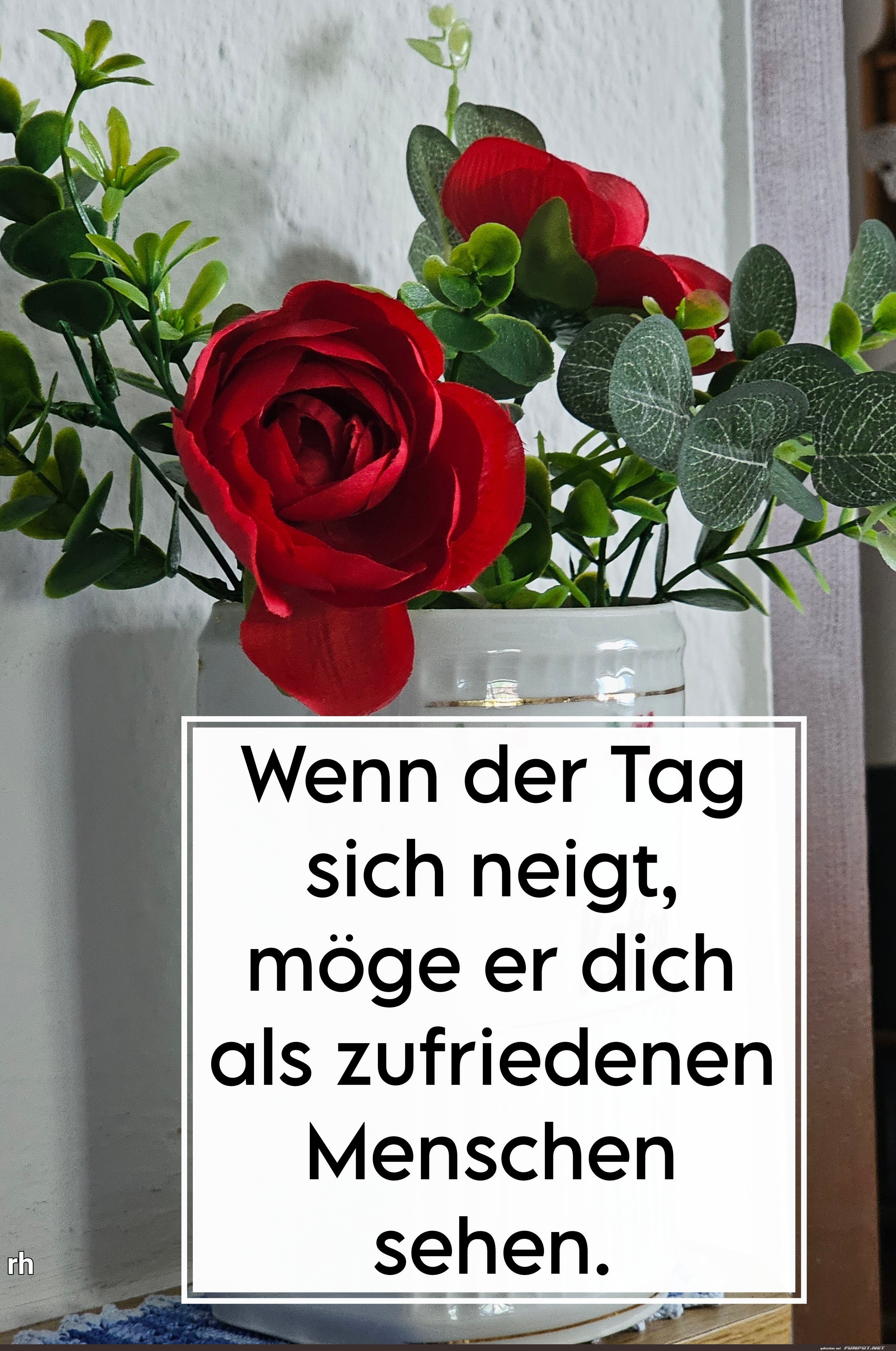 wenn der tag sich neigt