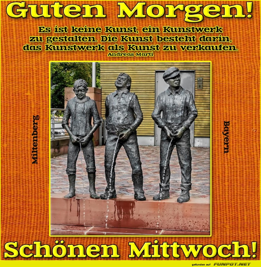 Skulpturen mit Gute-Laune-Witz!