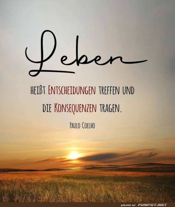 Leben: Entscheidungen und Kaffeepausen!