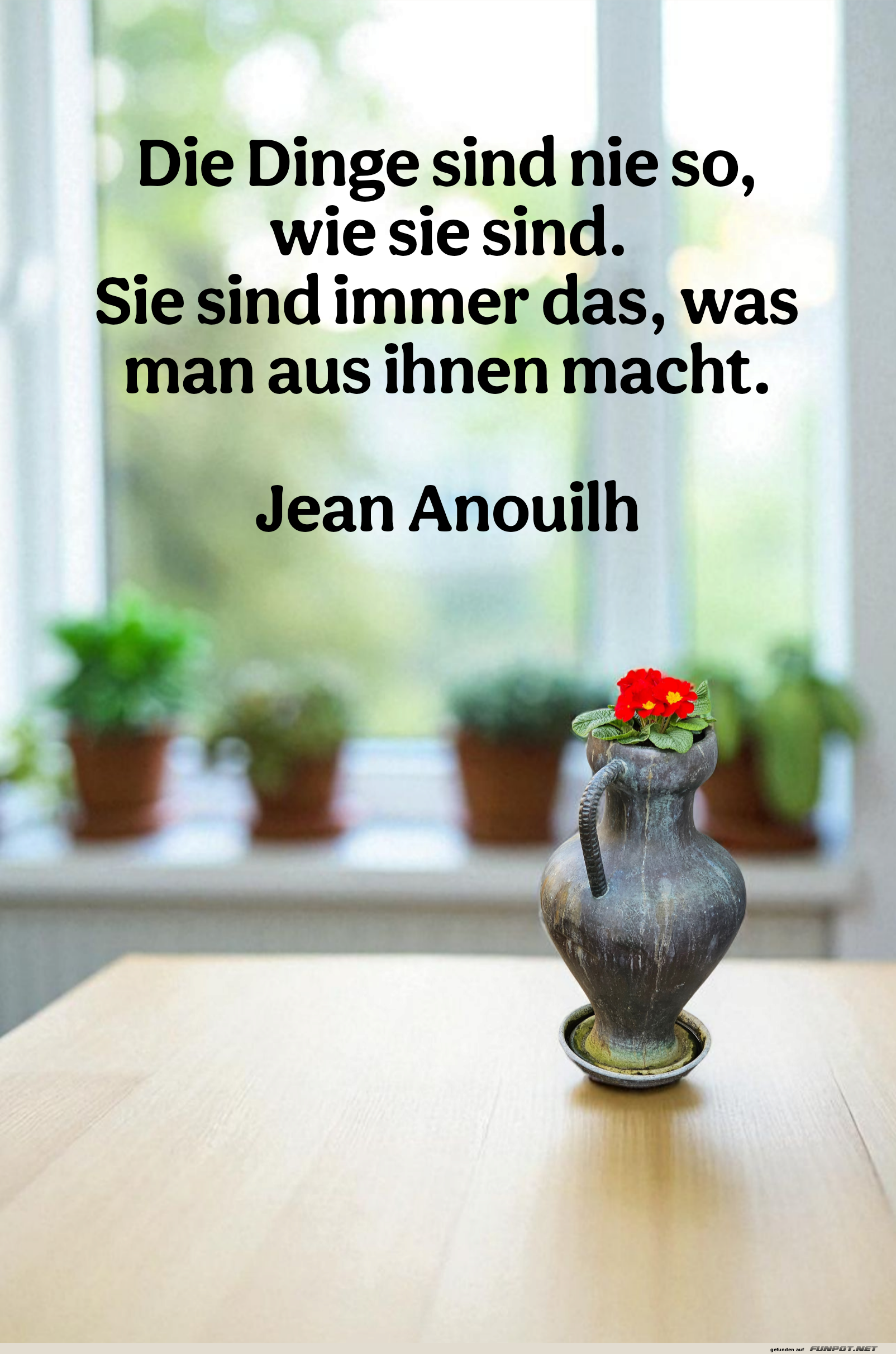 die dinge sind nie so