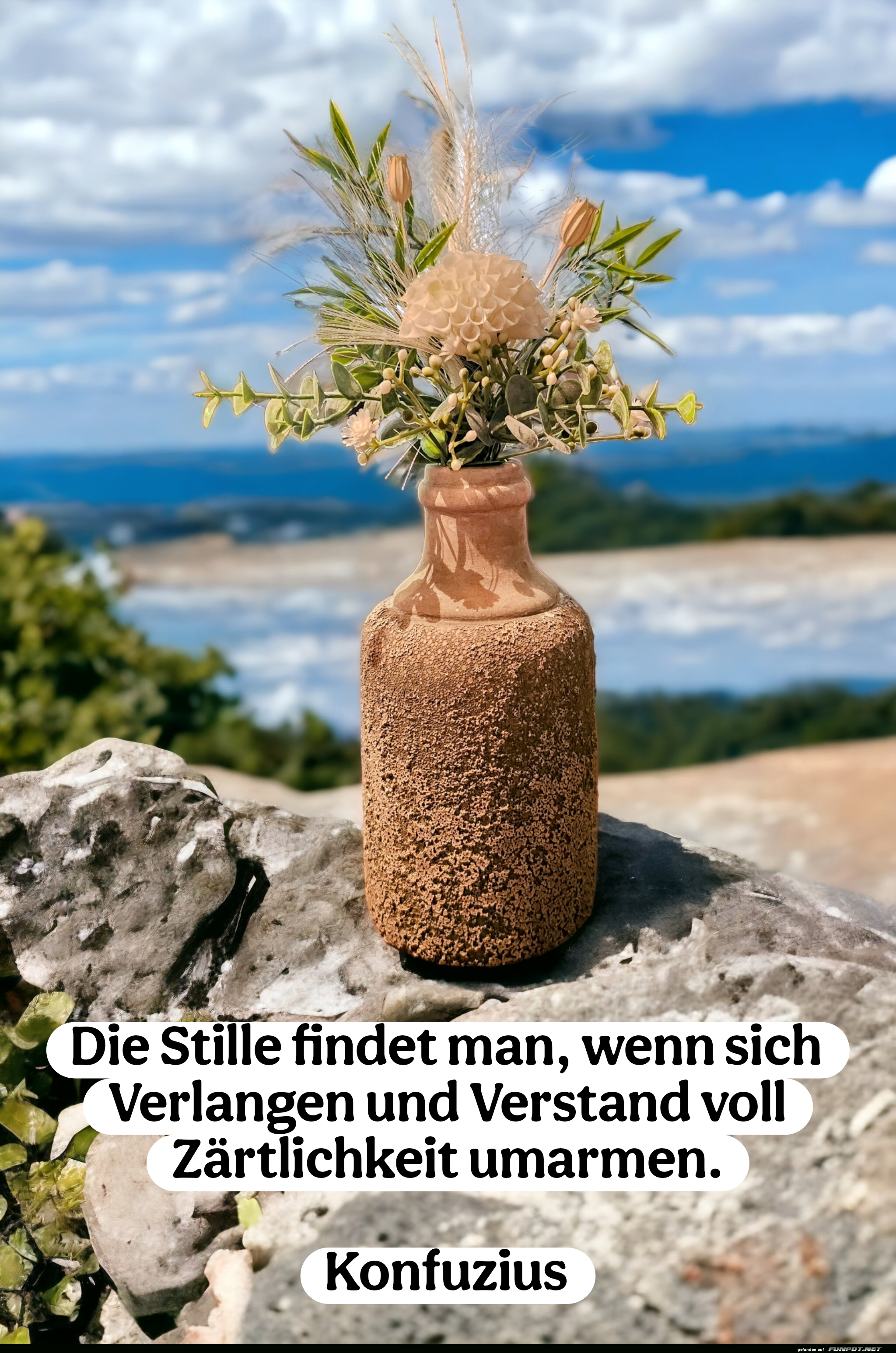 die stille findet man