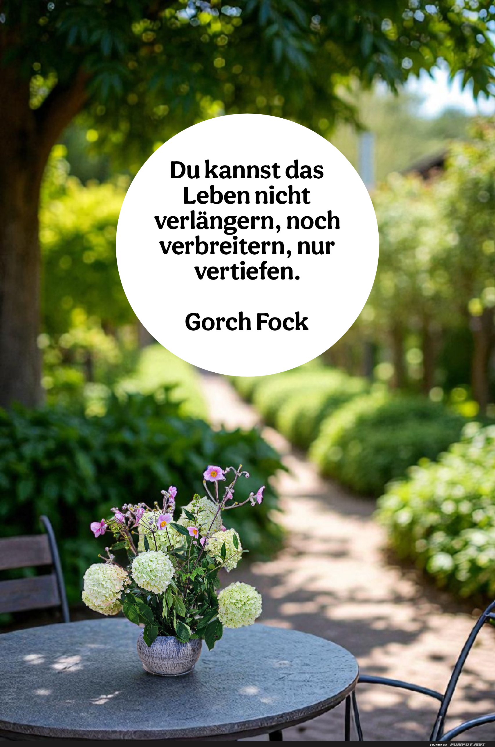du kannst das leben nicht verlngern