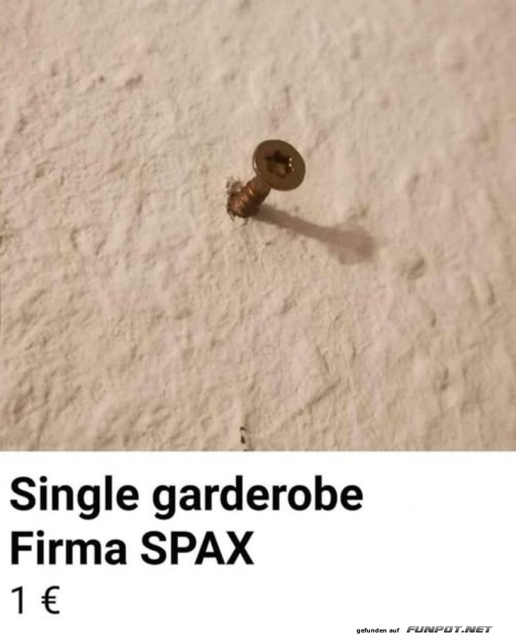 Minimalistische Garderobe fr Singles