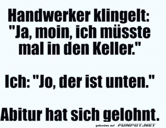 Die Genialität des Kellers erkundet Die Genialität des Kellers erkundet
