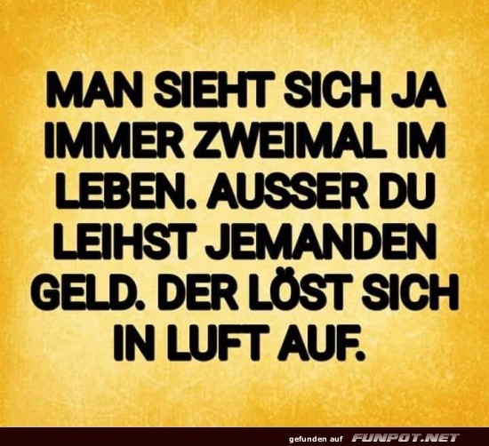 Das Mysterium des verschwundenen Schuldners