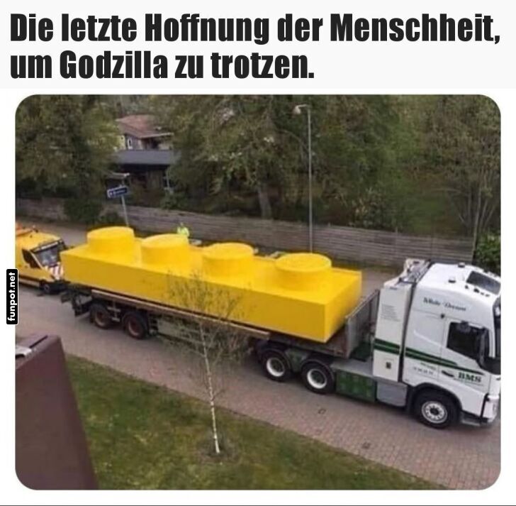 LEGO-Baustein auf Weltrettungstour!