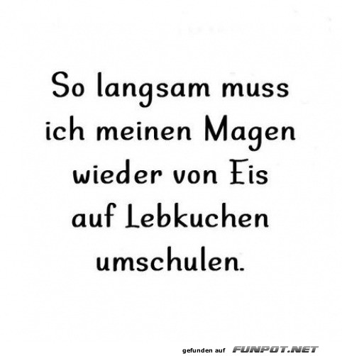 Saisonwechsel: Vom Eis zum Lebkuchen! Saisonwechsel: Vom Eis zum Lebkuchen!