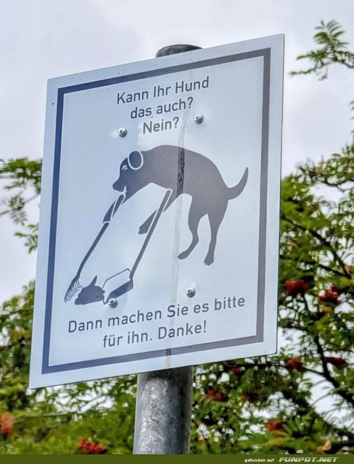 Freundlicher Hinweis Freundlicher Hinweis