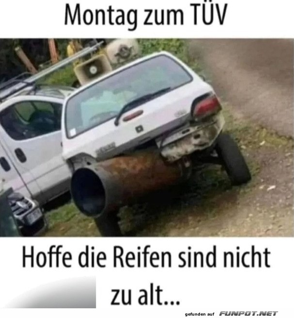 Kreativer TÜV-Besuch Kreativer TÜV-Besuch