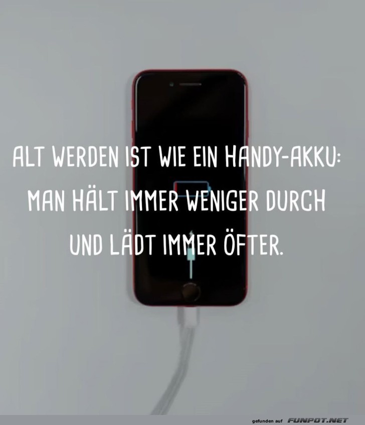 Neues Akku-Leben: Humorvolles Altern! Neues Akku-Leben: Humorvolles Altern!