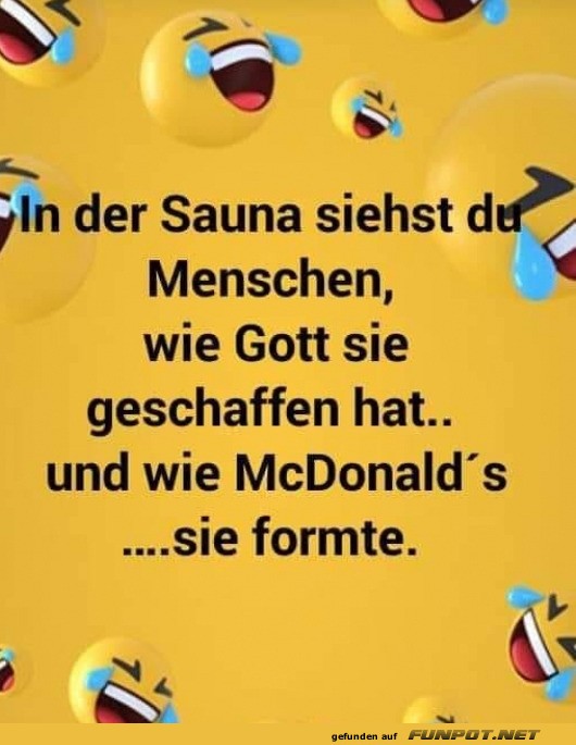 Wenn Gott und McDonald's Hand in Hand gehen Wenn Gott und McDonald's Hand in Hand gehen