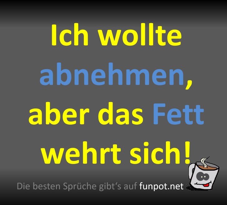 Der Kampf mit dem widerspenstigen Fett Der Kampf mit dem widerspenstigen Fett