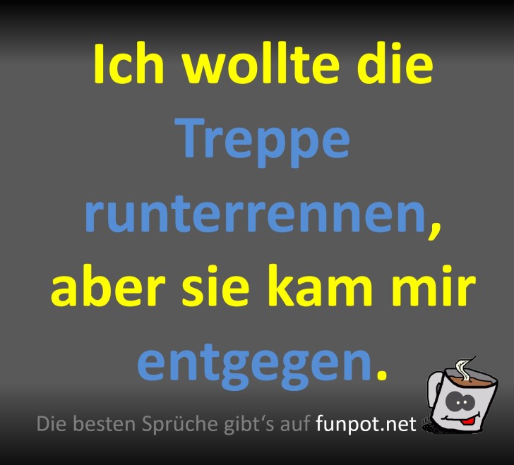 Treppe gegen Läufer: Punkt für die Treppe! Treppe gegen Läufer: Punkt für die Treppe!