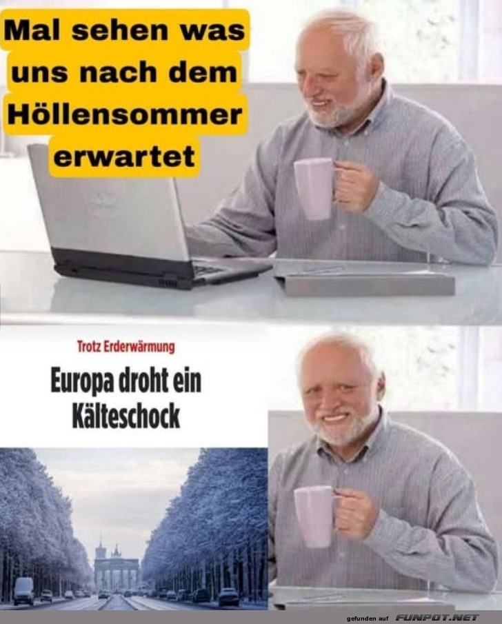 Von Hitzewelle zum Kälteschock: Total überrascht! Von Hitzewelle zum Kälteschock: Total überrascht!