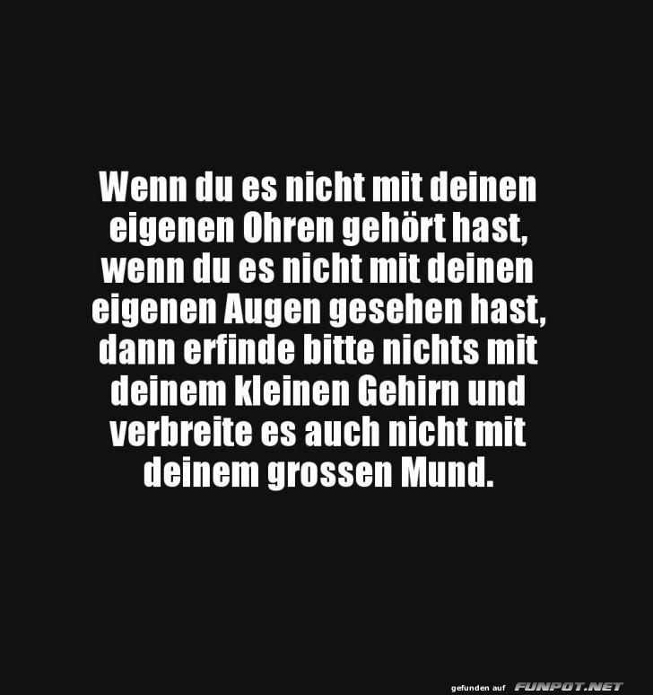 Gehör, Augen, Mund: Der Gerüchteschutz Gehör, Augen, Mund: Der Gerüchteschutz
