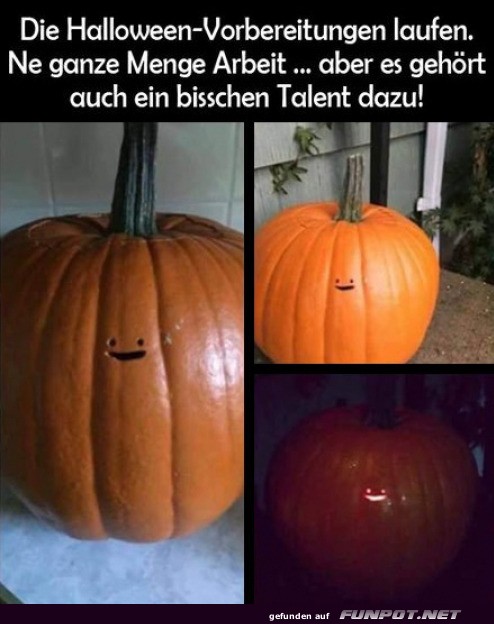 Krbis mit Persnlichkeit