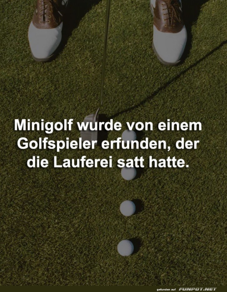 Golf ohne Mühe: Der Mini-Revolution! Golf ohne Mühe: Der Mini-Revolution!