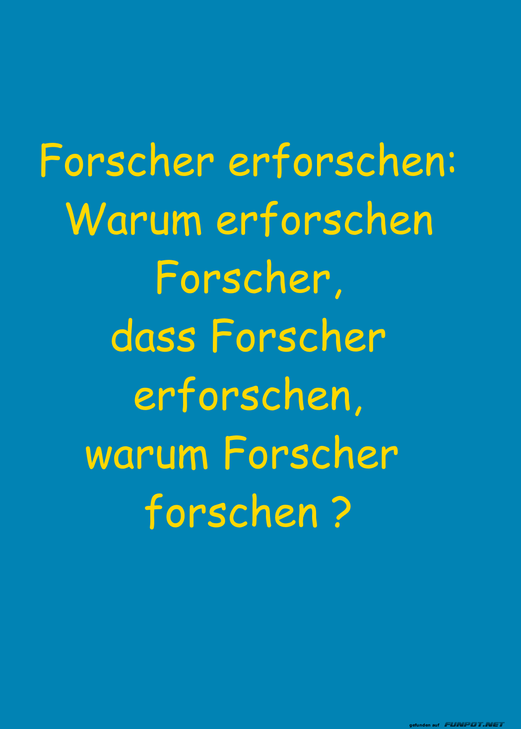 Forschung über Forschung: Der ewige Kreislauf Forschung über Forschung: Der ewige Kreislauf