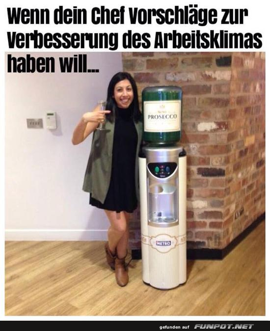 Prosecco im Büro: Die Geheimzutat für Erfolg! Prosecco im Büro: Die Geheimzutat für Erfolg!