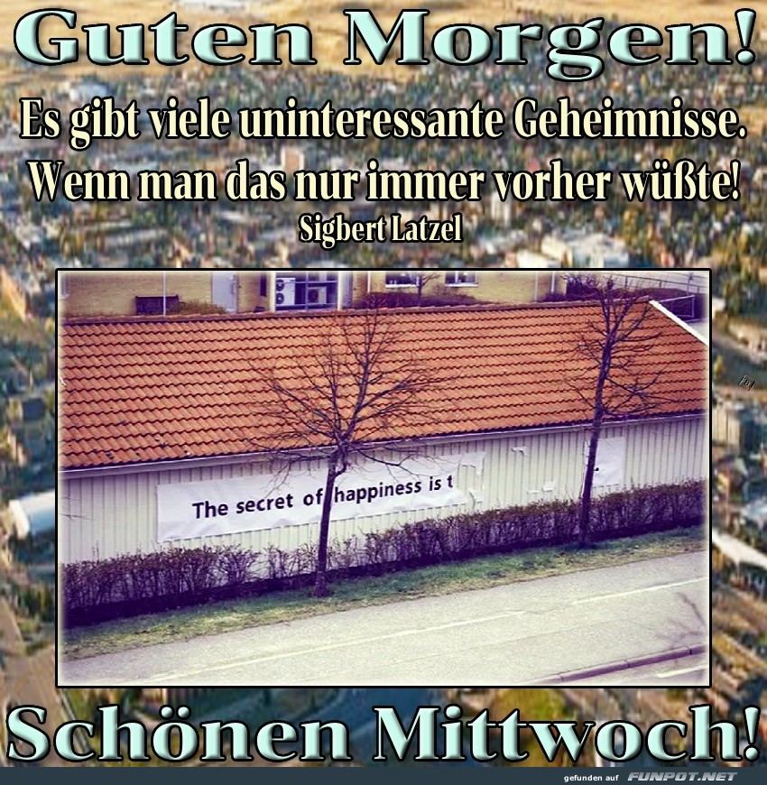 Morgendlicher Geheimnisenthüller! Morgendlicher Geheimnisenthüller!