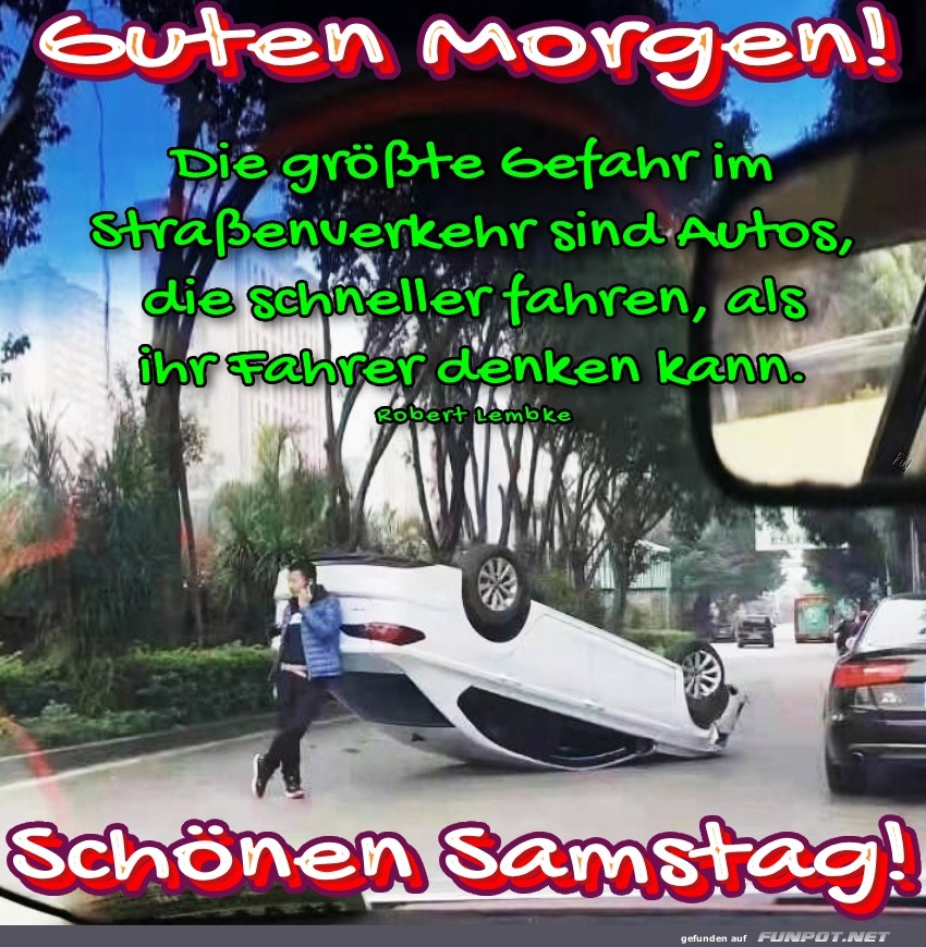 Abenteuerliches Wenden am Samstagmorgen Abenteuerliches Wenden am Samstagmorgen
