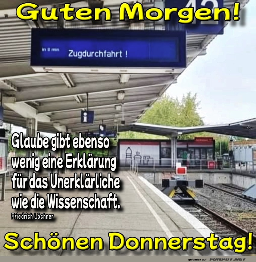 Wenn der Zug den Morgenkaffee ersetzt! Wenn der Zug den Morgenkaffee ersetzt!