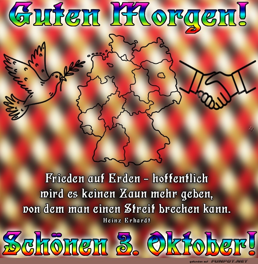 Einheitliche Grüße am Frühstückstisch! Einheitliche Grüße am Frühstückstisch!