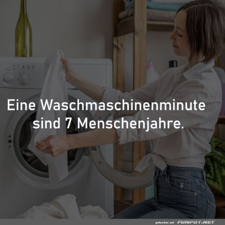 Waschmaschinen-Zeitreisen sind real!