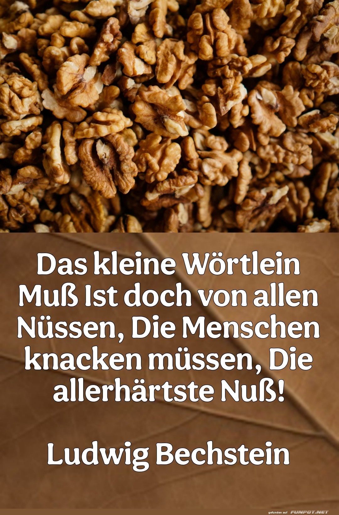 das kleine wörtlein muss