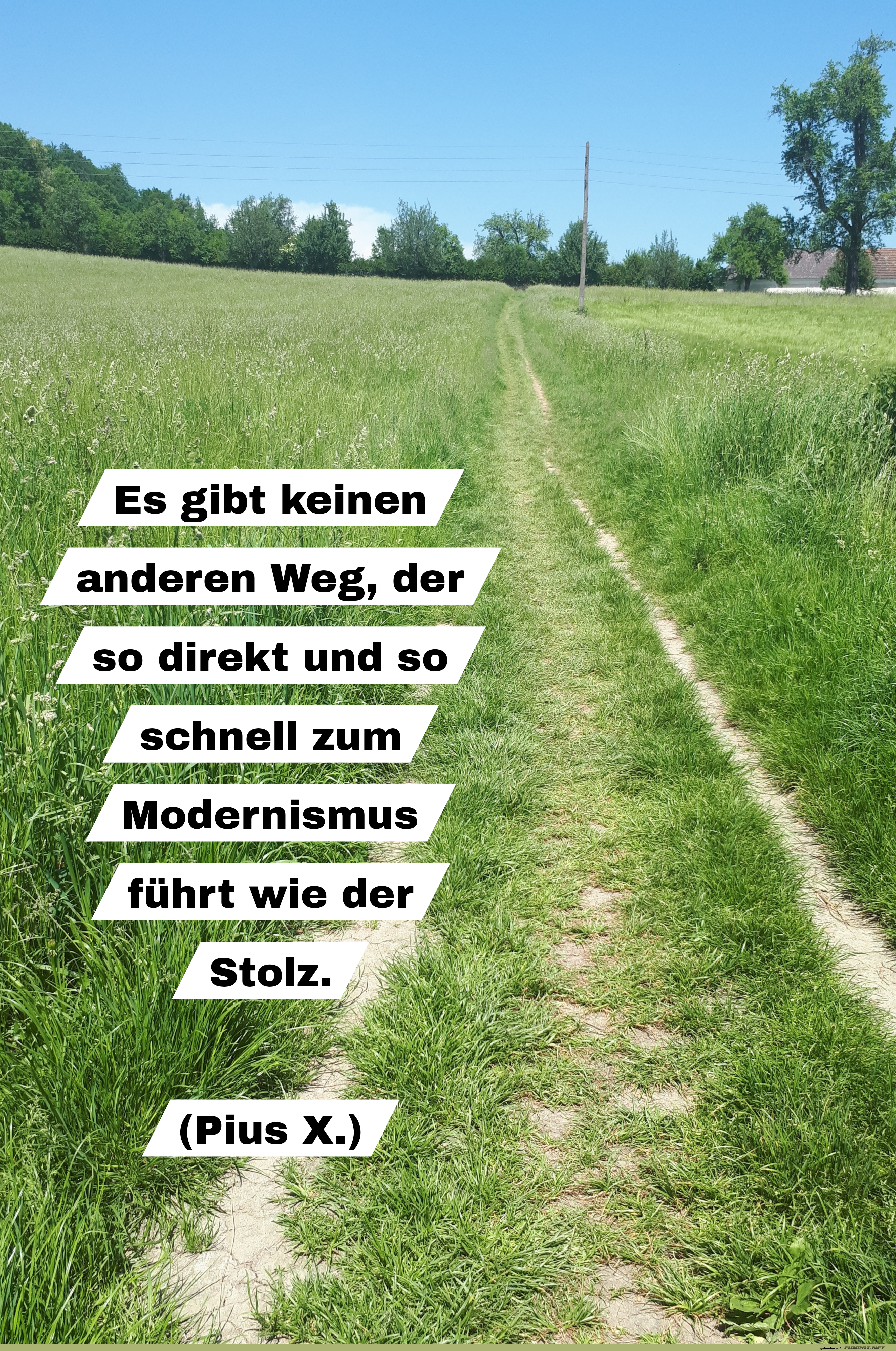 es gibt keinen anderen weg es gibt keinen anderen weg