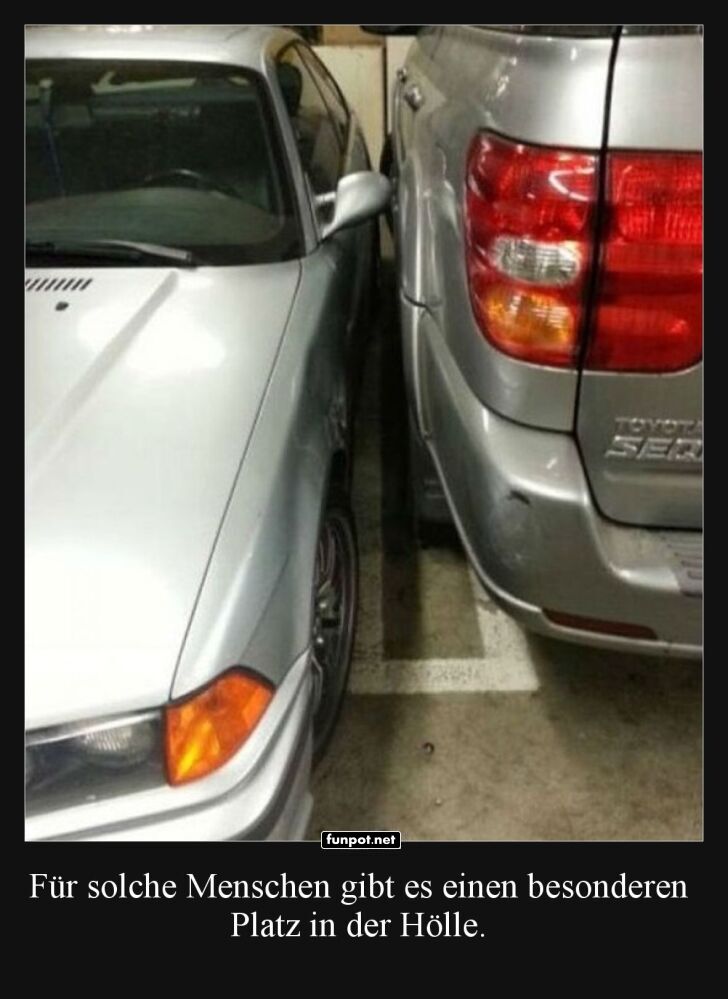 Parkplatz-Drama: Mut zur Lücke!