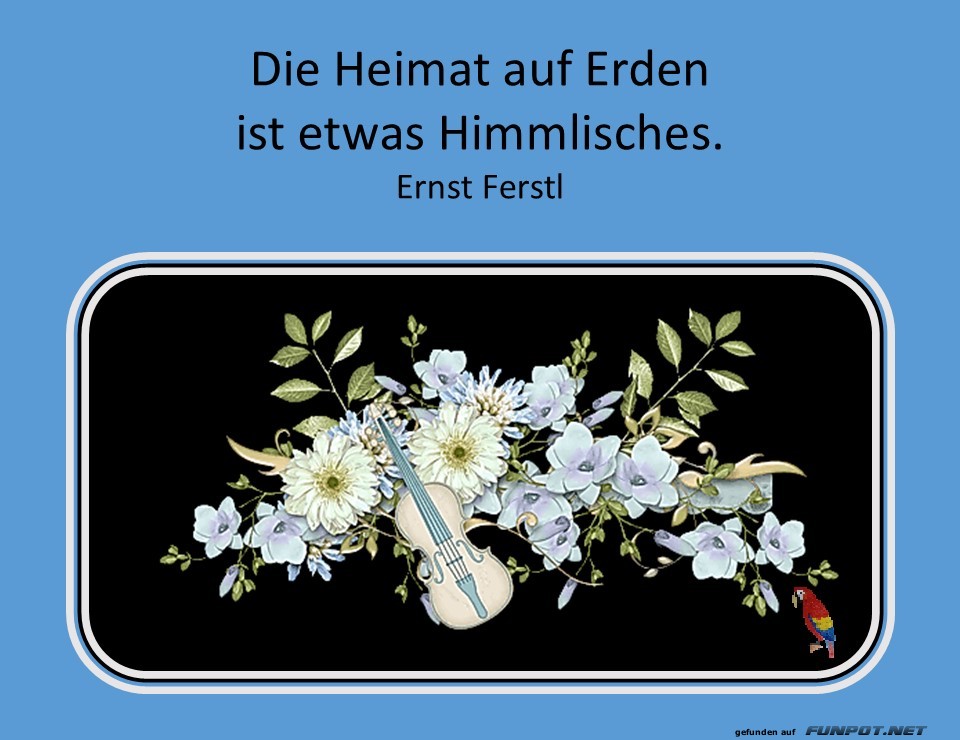 Die Heimat auf Erden