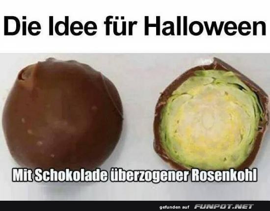 Süßes oder Saures... Rosenkohl!